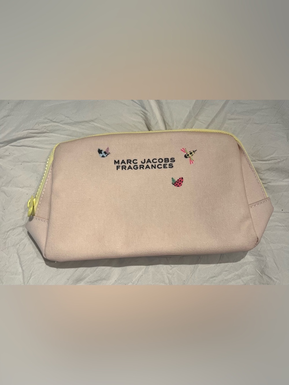 marc jacobs fragrances makeup/travel/toiletries bag